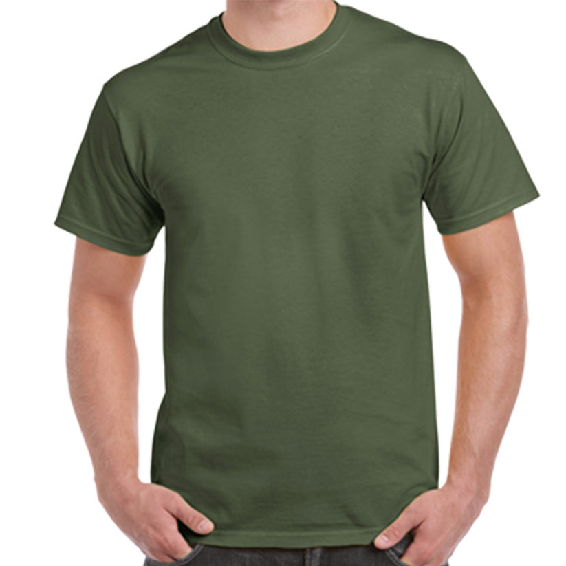 Irish Green blank T‑shirt fabric swatch — vivid green for prints